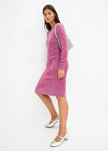 Robe en maille avec lurex, bonprix