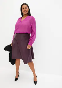 Blouse en crêpe texturé, bonprix