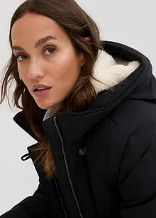 Manteau d'hiver avec polaire peluche, bonprix