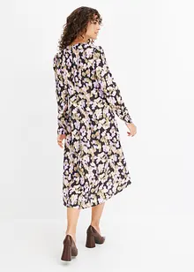 Robe midi à fronces, bonprix