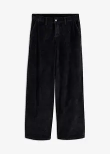 Pantalon ample en velours côtelé, bonprix