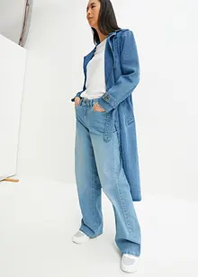Jean large taille mi-haute, extensible, bonprix