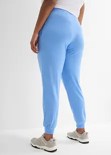 Pantalon de jogging à finitions élastiquées, bonprix