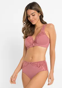 Lot de 2 soutiens-gorge minimiseurs à bretelles rembourrées, bonprix