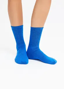 Lot de 8 paires de chaussettes à intérieur en éponge, bonprix