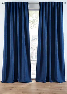 Rideau occultant texturé (2 pces), bonprix