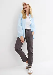 Pantalon en coton extensible, bonprix