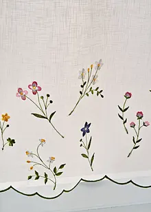 Brise-bise à broderie florale, bonprix