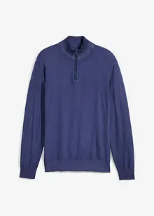 Pull camionneur à maille fine, aspect délavé, bonprix