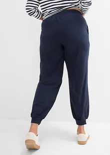 Pantalon de jogging longueur 7/8, jambes larges, bonprix