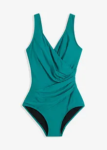 Maillot 1 pièce sculptant, maintien modéré, style portefeuille, bonprix