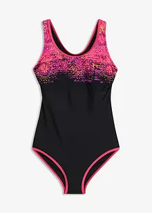 Maillot 1 pièce sportif à dos nageur, bonprix
