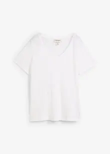 T-shirt en lin, bonprix