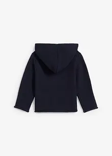Gilet en maille à capuche, bonprix