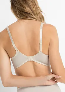 Lot de 2 soutiens-gorge minimiseurs à bretelles rembourrées, bonprix