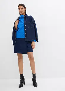 Blouse à encolure large, bonprix