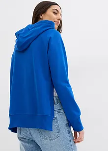 Sweat à capuche fendu sur les côtés, bonprix