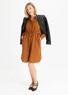 Robe-chemise en popeline, bonprix