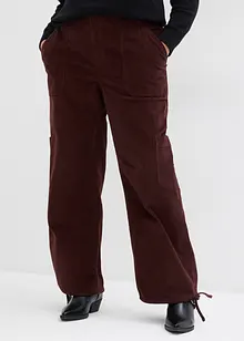 Pantalon cargo en velours côtelé, bonprix