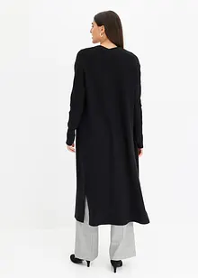 Gilet long en maille de viscose mélangée, bonprix