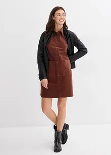 Mini-robe en velours côtelé, bonprix
