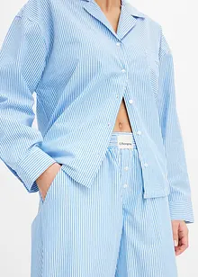 Pyjama tissé oversize avec boutons, bonprix