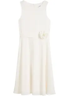 Robe avec fleur appliquée, bonprix