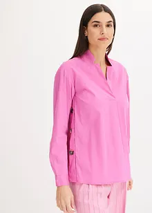 Tunique en popeline avec boutons, bonprix