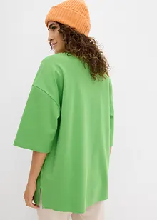 T-shirt long en interlock, bonprix