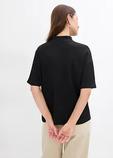 T-shirt en crêpe texturé, bonprix