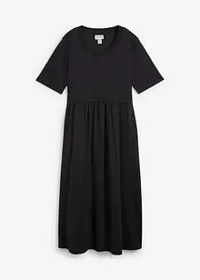 Robe évasée en jersey de coton épais, bonprix