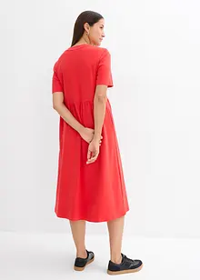 Robe évasée en jersey de coton épais, bonprix