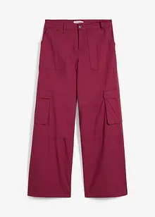 Pantalon cargo en coton extensible, bonprix