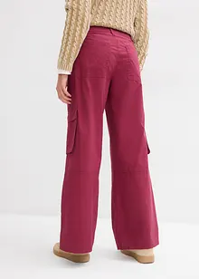 Pantalon cargo en coton extensible, bonprix