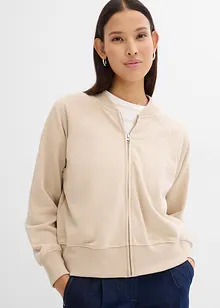 Sweat zippé, style blouson, bonprix