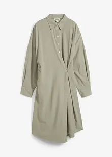 Robe-chemise asymétrique, bonprix
