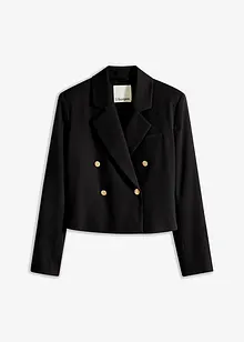 Blazer court avec boutons décoratifs, bonprix