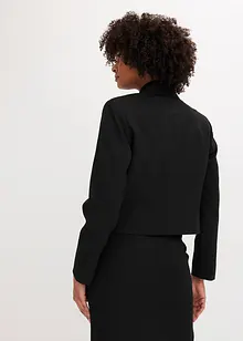 Blazer court avec boutons décoratifs, bonprix
