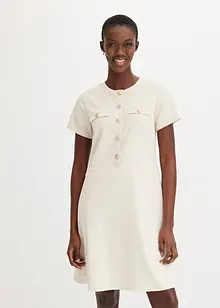 Robe courte avec jupe légèrement évasée, bonprix