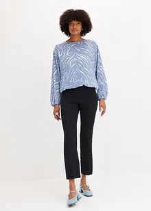 Blouse en satin imprimé, bonprix