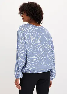 Blouse en satin imprimé, bonprix