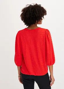 Tunique en jersey texturé, bonprix