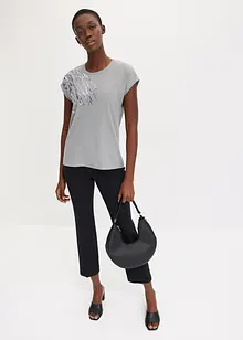 T-shirt à sequins, bonprix