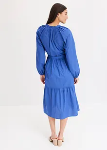 Robe midi à empiècements en crochet, bonprix