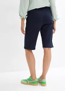 Bermuda en molleton à ourlet, bonprix