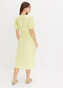 Robe midi à taille élastiquée, bonprix