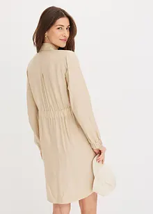 Robe-chemise en matière fine, bonprix