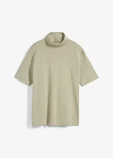T-shirt col roulé 100% coton, bonprix