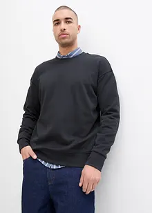 Sweat 100% coton, coupe loose, bonprix
