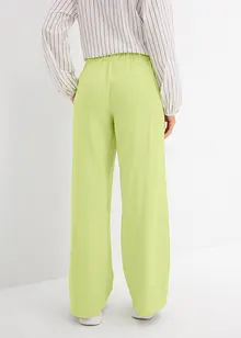 Pantalon large en viscose fluide, bonprix